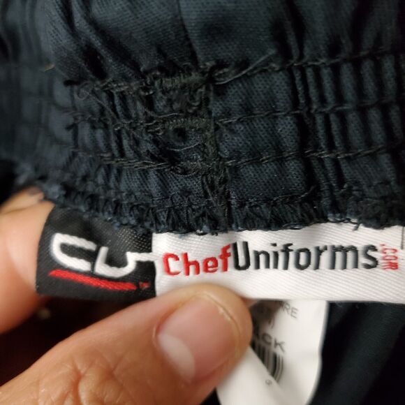 Chef Uniforms Black Pants Size Small  NWT - Picture 7 of 11